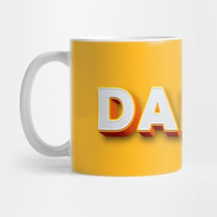 Dance 3D typography Mug